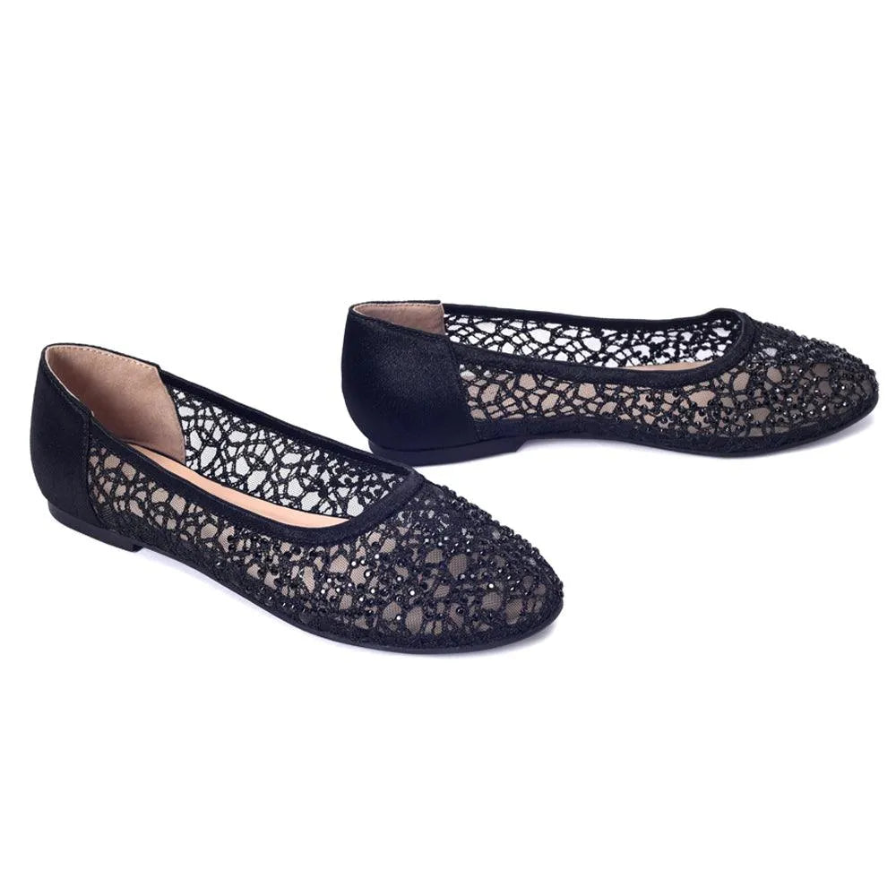 Mary Crystalline flats