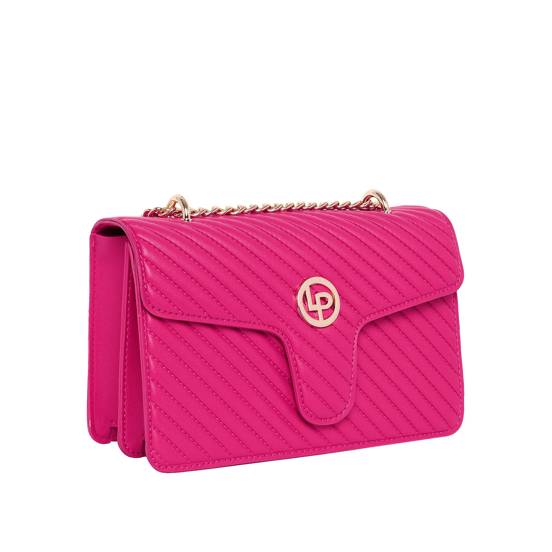 Maddie Flair Fuchsia Sling Bag