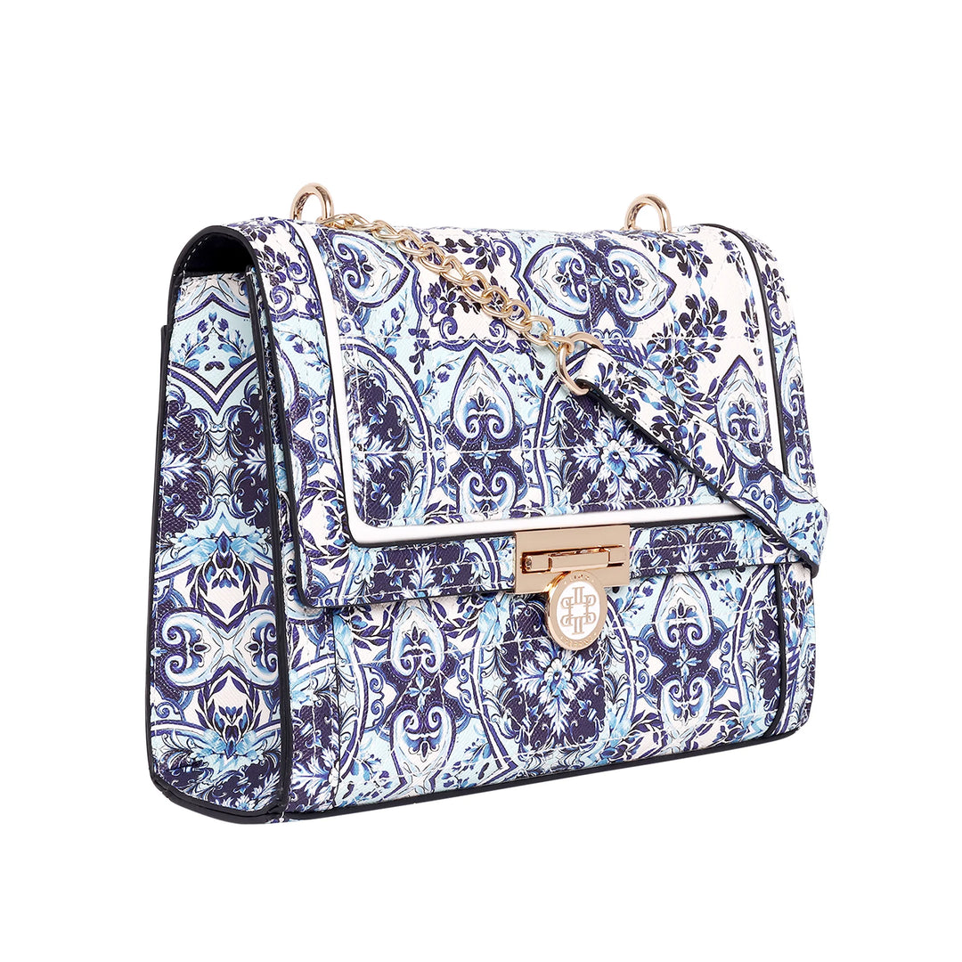 Monroe Era Blue Shoulder Bag