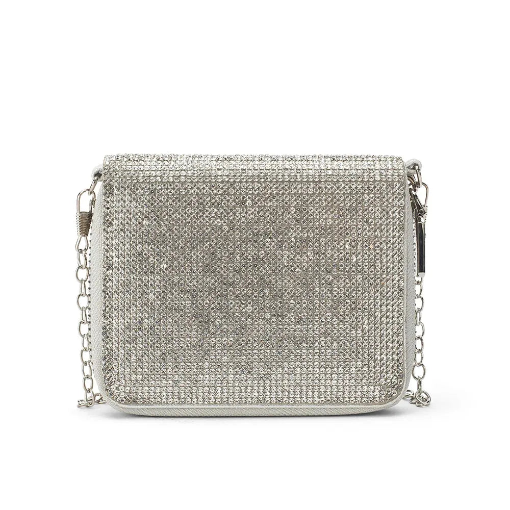 Texas Silver Dazzle Clutch