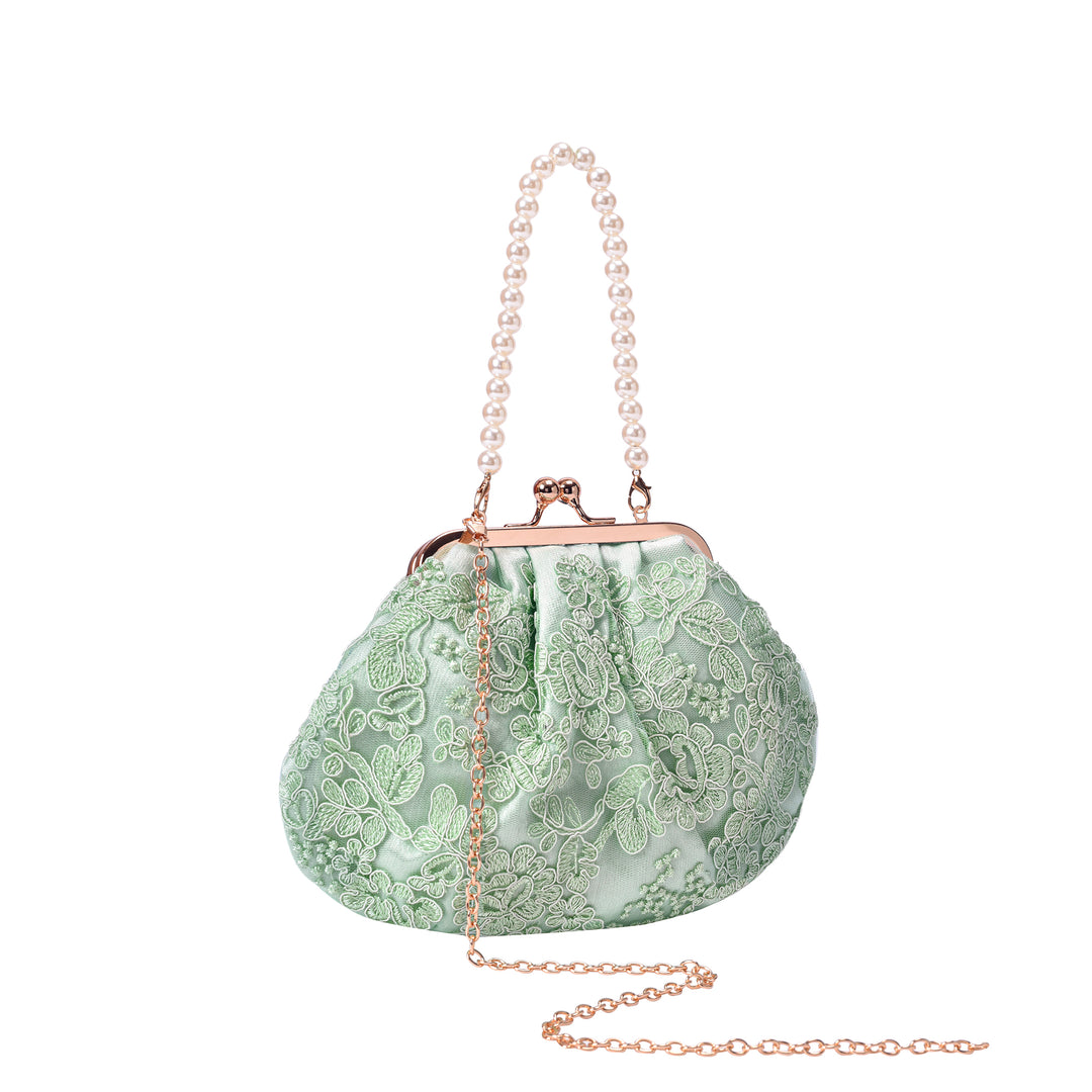 Texas Empress Green Potli Bag